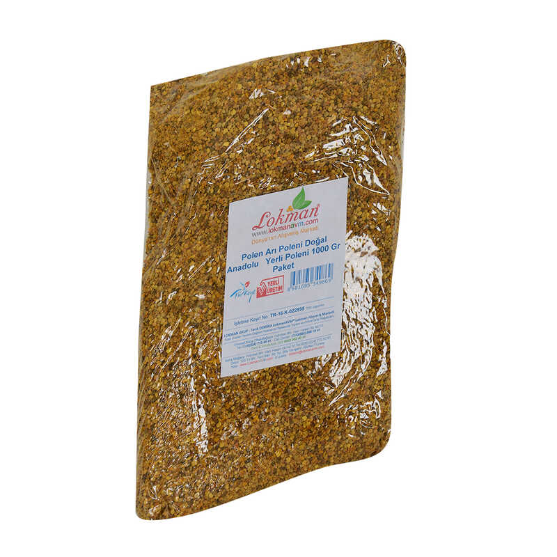 Lisinya214 Polen Arı Poleni Doğal Anadolu Yerli Poleni 1000 Gr Paket
