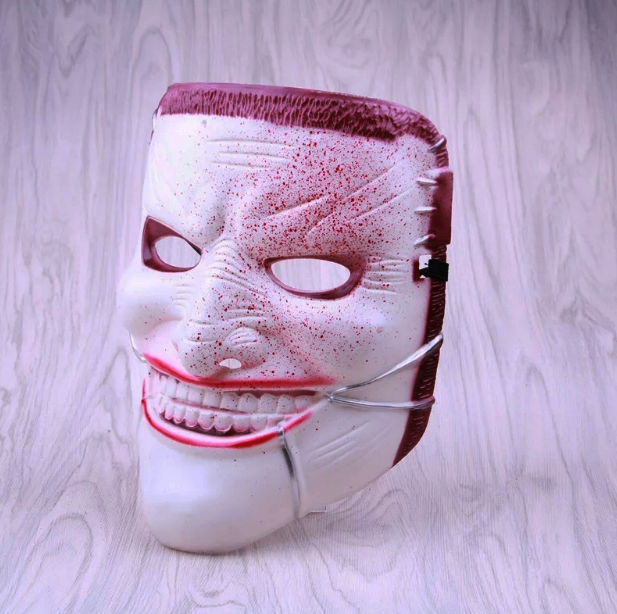 Reçine Ölüm Joker Maskesi Kanlı 23x18 cm (Lisinya)