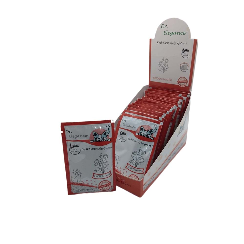 Lisinya205  Kedi Kumu Koku Giderici Bahar Esintisi 25 gr ( 14 gün Etkili Bor )