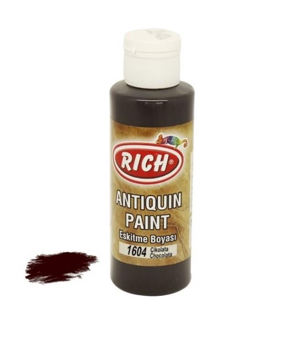 Rich 1604 Çikolata 120 ml Eskitme Ahşap Boyası Lisinya202 Rich 1604 Çikolata 120 ml Eskitme Ahşap Boyası