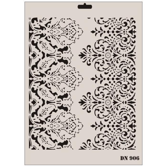Rich Dantel Seri DN-906 Stencil 35x25 cm Lisinya202 Rich Dantel Seri DN-906 Stencil 35x25 cm