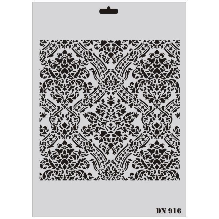 Rich Dantel Seri DN-916 Stencil 35x25 cm Lisinya202 Rich Dantel Seri DN-916 Stencil 35x25 cm