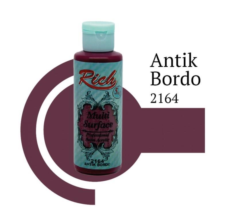 Lisinya202 Rich Multi Surface 2164 Antik Bordo Akrilik Boya 120 cc
