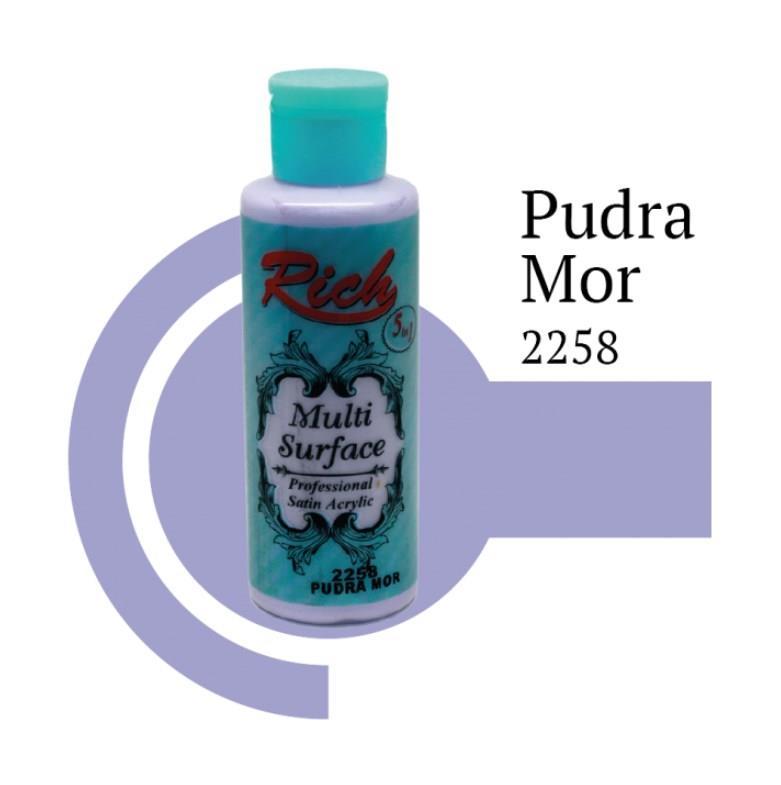 Riculti Surface 2258 Pudra Mor Akrilik Boya 130 cc Lisinya202 Rich Multi Surface 2258 Pudra Mor Akrilik Boya 130 cc