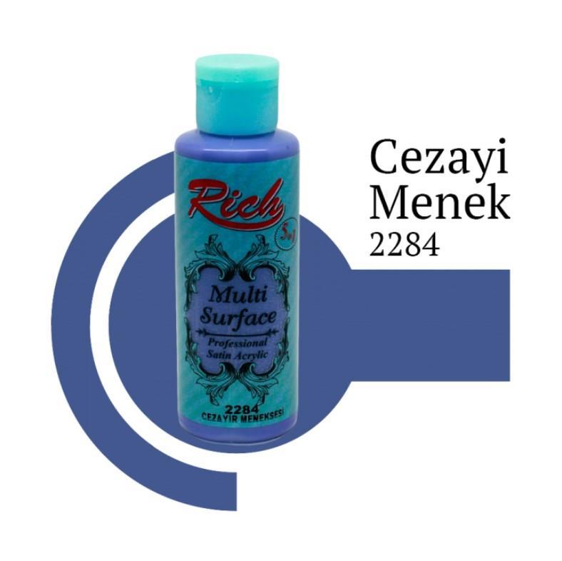 Riculti Surface 2284 Cezayir Menekşesi Akrilik Boya 120 cc Lisinya202 Rich Multi Surface 2284 Cezayir Menekşesi Akrilik Boya 120 cc