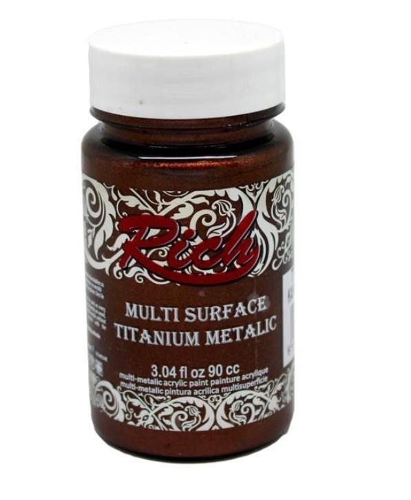 Riculti Surface Titanium 2536 Kahverengi Metalik 90 cc Lisinya202 Rich Multi Surface Titanium 2536 Kahverengi Metalik 90 cc
