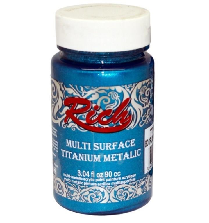 Riculti Surface Titanium 2566 Bodrum Mavi Metalik 90 cc Lisinya202 Rich Multi Surface Titanium 2566 Bodrum Mavi Metalik 90 cc