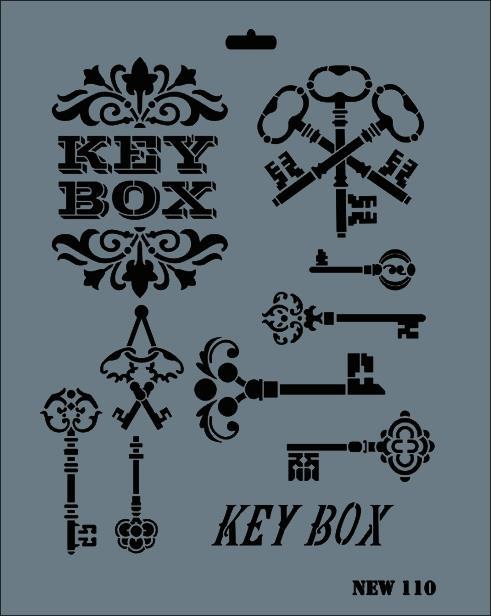 Rich New Seri N-110 Stencil 35x25 cm Lisinya202 Rich New Seri N-110 Stencil 35x25 cm