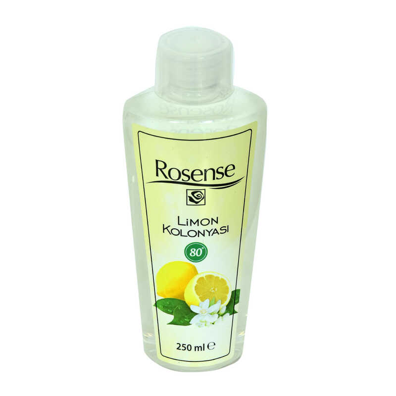 Lisinya214 Limon Kolonyası 80 Derece Pet Şişe 250 ML