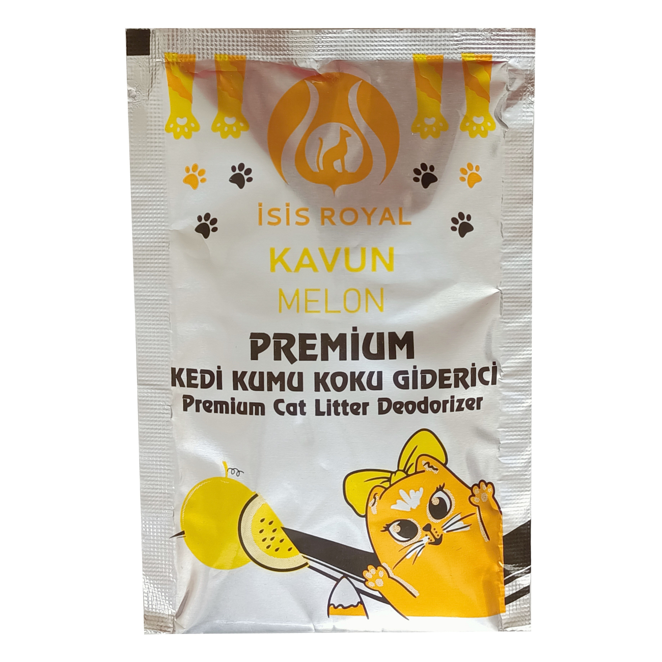 Lisinya205  Kedi Kumu Koku Giderici 25 gr Kavun Kokulu