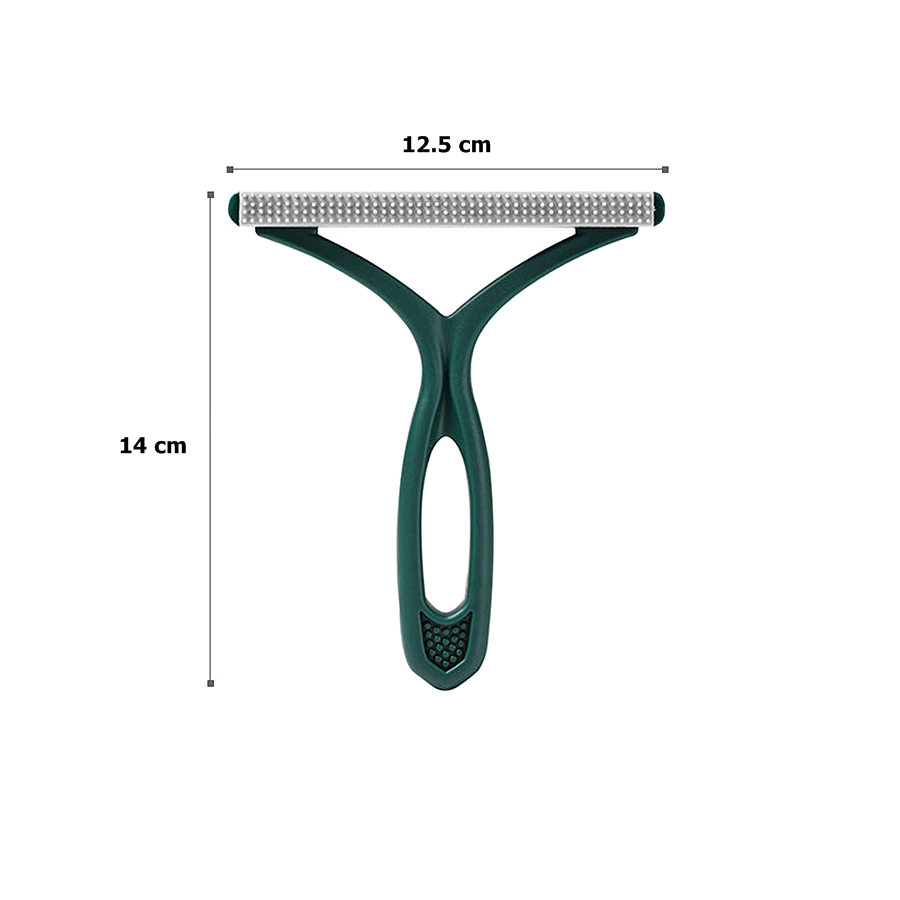 Lisinya205  Silikon Çift Taraflı Tiftik Ve Tüy Toplayıcı 12.5 cm*14 cm Gri