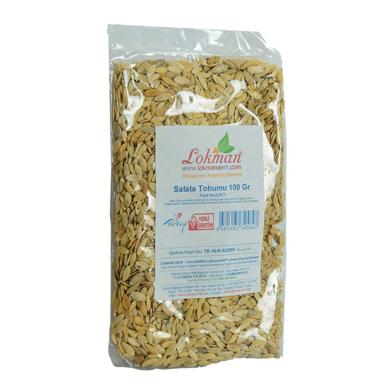 Lisinya214 Salata Tohumu Doğal 100 Gr Paket