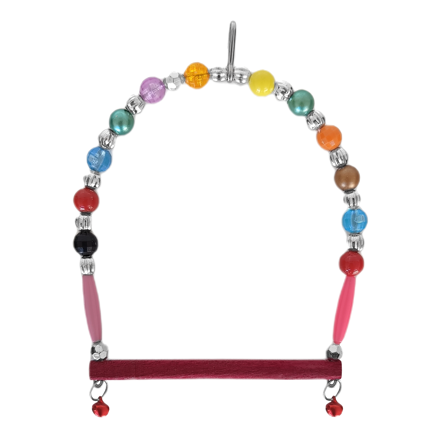 Lisinya205 Ahşap Tünekli Şeffaf Boncuklu Kuş Salıncağı 10-12 cm Renkli Lisinya205 Ahşap Tünekli Şeffaf Boncuklu Kuş Salıncağı 10-12 cm Renkli