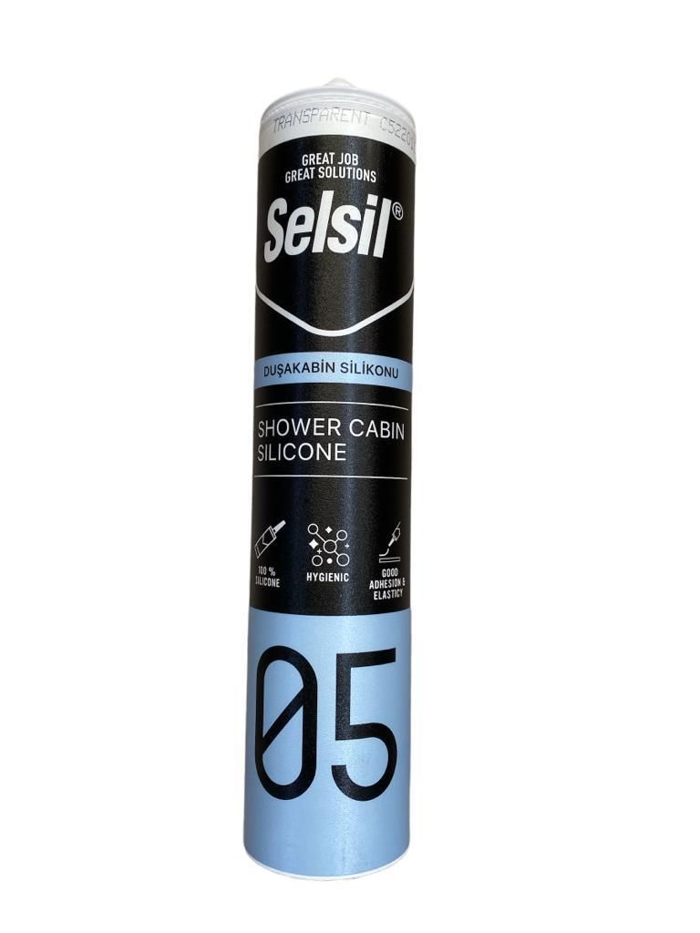 Lisinya202 Selsil 05 Mutfak Duşakabin Silikonu Şeffaf 280 ml