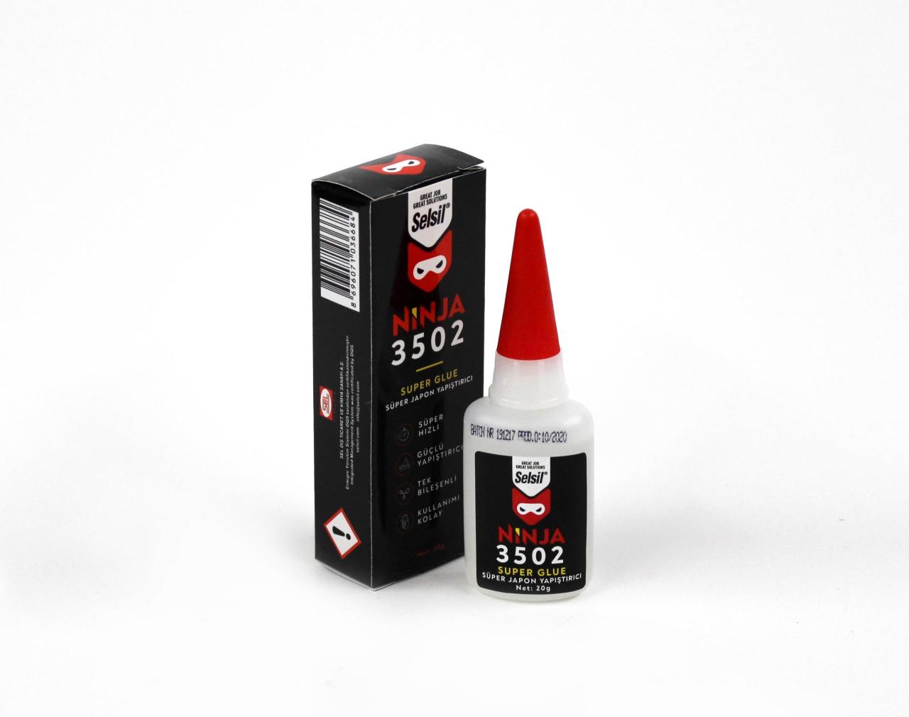Lisinya202 Selsil 3502 Süper Glue Japon Yapıştırıcı 20 gr