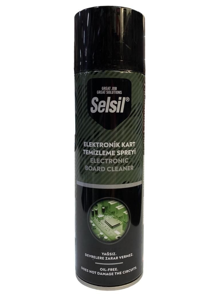 Selsil Elektronik Kart Temizleyici Sprey 500 ml Yağsız Lisinya202 Selsil Elektronik Kart Temizleyici Sprey 500 ml Yağsız