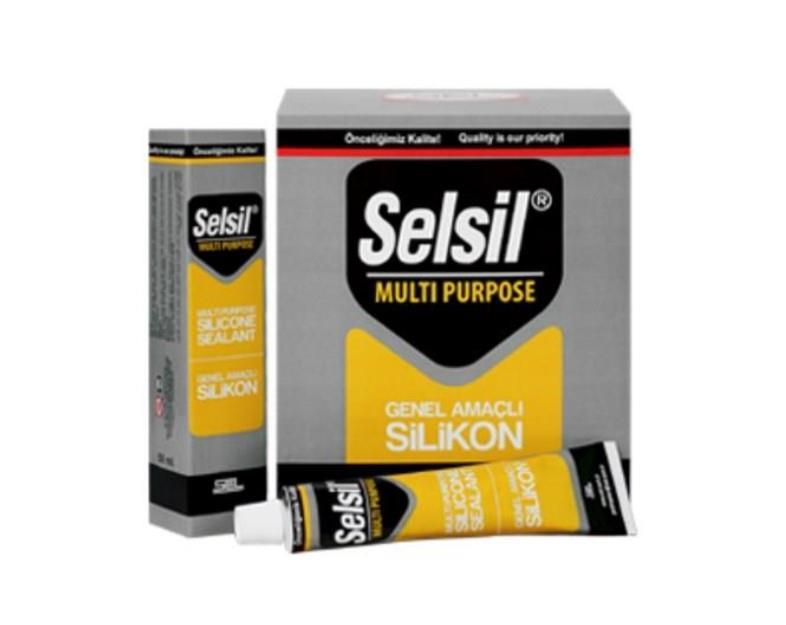 Lisinya202 Selsil Genel Amaçlı Tüp Silikon 50 ml Beyaz