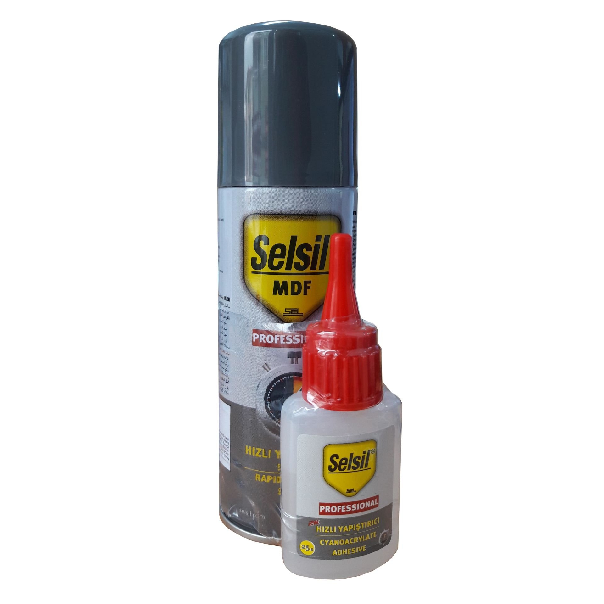 Lisinya202 Selsil Hızlı Yapıştırıcı 200 ml + 50 gr Set