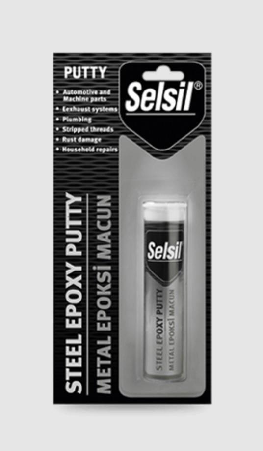 Lisinya202 Selsil Metal Putty Epoksi Macun Yapıştırıcı 57 gr