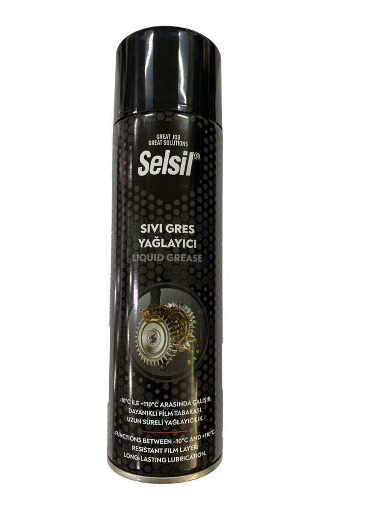 Selsil Sıvı Gres Yağlama Spreyi 500 ml Lisinya202 Selsil Sıvı Gres Yağlama Spreyi 500 ml