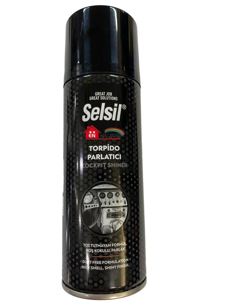 Selsil Torpido Parlatıcı Sprey 200 ml Lisinya202 Selsil Torpido Parlatıcı Sprey 200 ml