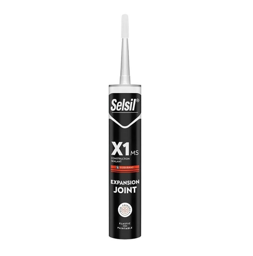 Selsil X1 MS 290 ml Polimer Mastik Beyaz Islak Zemin İçin Selsil X1 MS 290 ml Polimer Mastik Beyaz Islak Zemin İçin