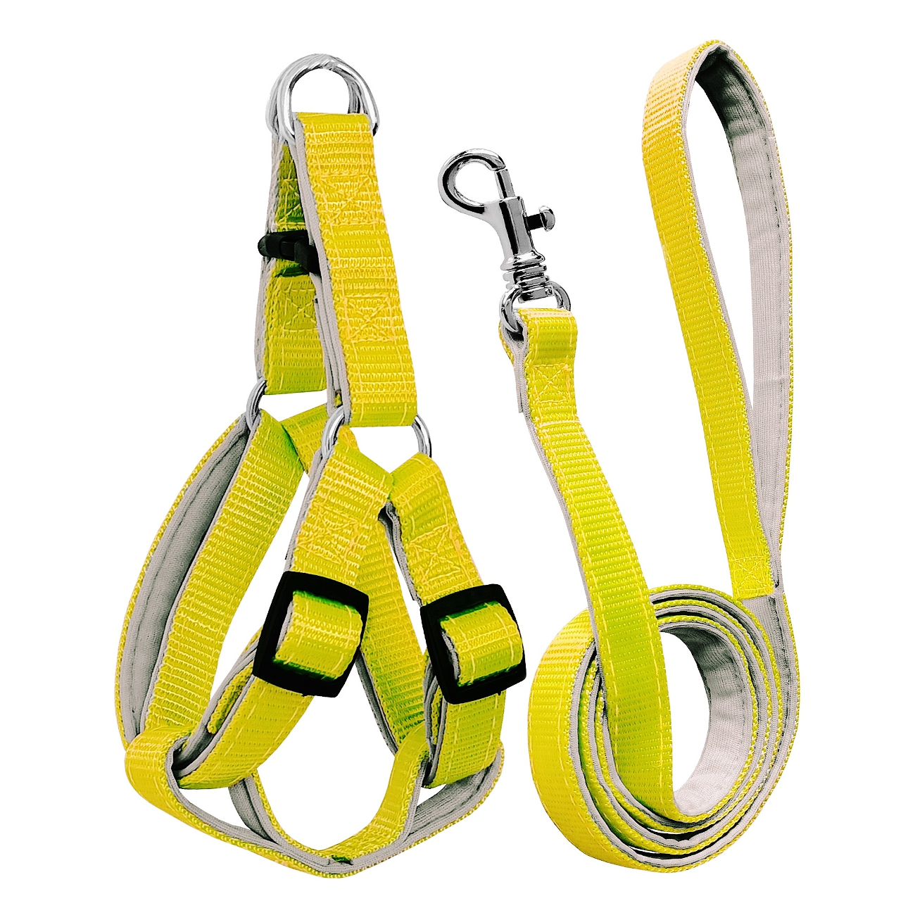 Gezdirme Kayışlı Dokuma Köpek Göğüs Tasma Seti 40*60-110 cm Sarı Lisinya205 Gezdirme Kayışlı Dokuma Köpek Göğüs Tasma Seti 40*60-110 cm Sarı