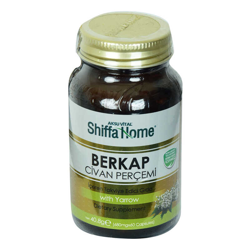 Lisinya214 Shiffa Home Berkap Civan Perçemi Diyet Takviyesi 680 Mg x 60 Kapsül
