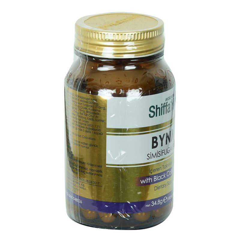 Lisinya214 Shiffa Home Bynmix Simisifuga Ekstresi Diyet Takviyesi 580 Mg x 60 Kapsül
