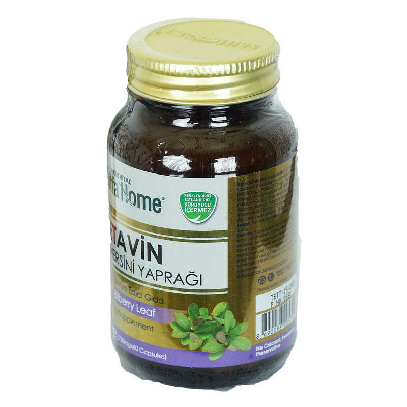 Shiffa Home Cetavin Yaban Mersini Yaprağı Diyet Takviyesi 730 Mg x 60 Kapsül - Lisinya