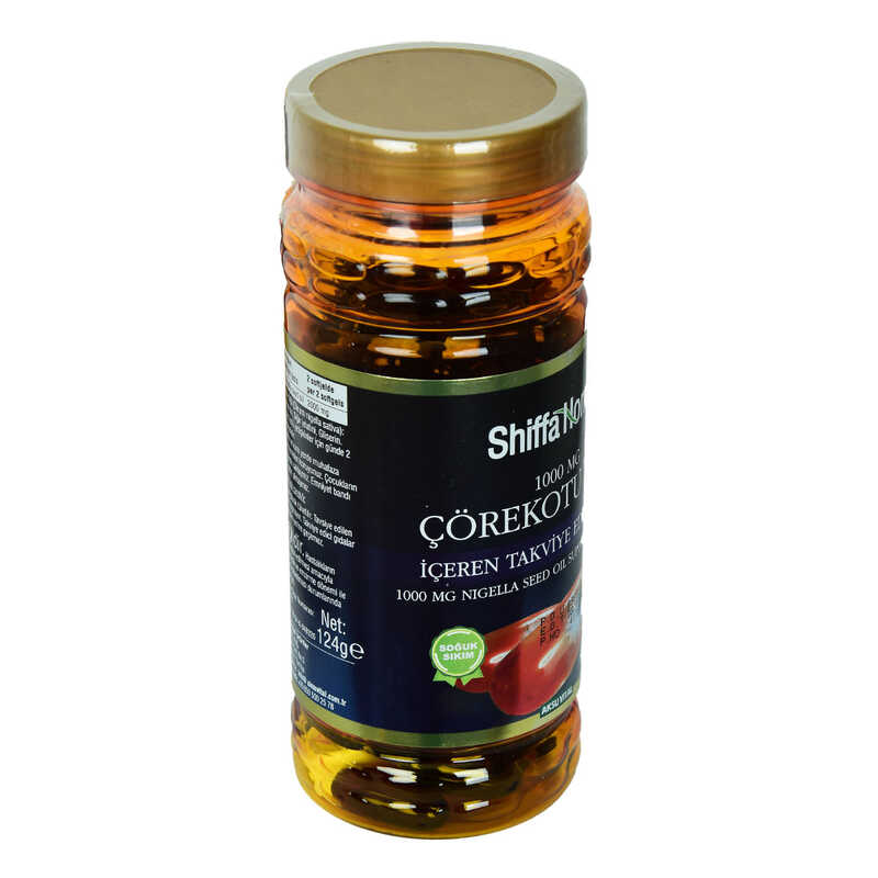 Shiffa Home Çörek Otu Yağı Soğuk Pres 1000 Mg x 100 Kapsül - Lisinya