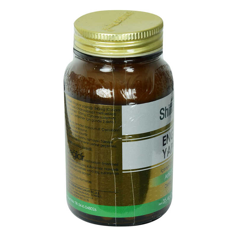 Lisinya214 Shiffa Home Enginar Yaprağı Diyet Takviyesi 590 Mg x 60 Kapsül
