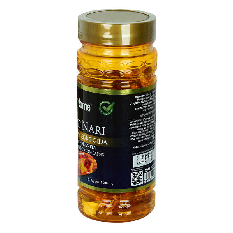 Lisinya214 Shiffa Home Kudret Narı Yumuşak 1000 Mg x 100 Kapsül
