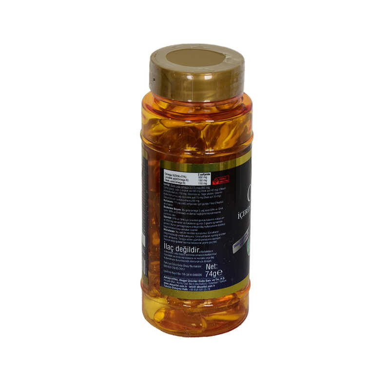 Lisinya214 Shiffa Home Omega 3-6-9 1000 Mg (DHA+EPA 550 Mg) Yumuşak 60 Kapsül