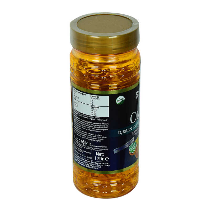 Lisinya214 Shiffa Home Omega3 Yumuşak 1000 Mg x 100 Kapsül