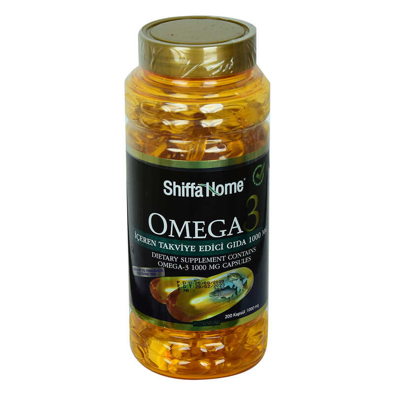 Lisinya214 Shiffa Home Omega3 Yumuşak 1000 Mg x 200 Kapsül