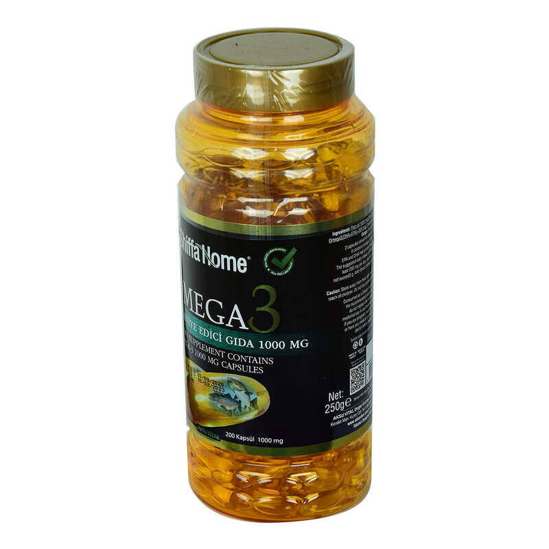 Lisinya214 Shiffa Home Omega3 Yumuşak 1000 Mg x 200 Kapsül