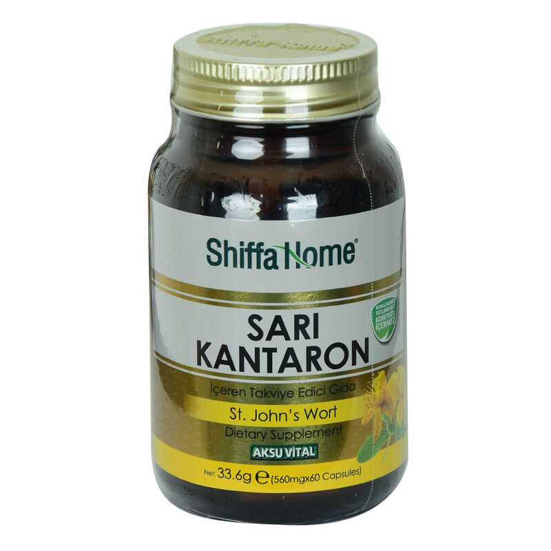 Lisinya214 Shiffa Home Sarı Kantaron Diyet Takviyesi 560 Mg x 60 Kapsül