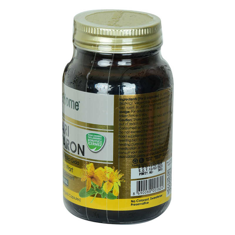 Lisinya214 Shiffa Home Sarı Kantaron Diyet Takviyesi 560 Mg x 60 Kapsül