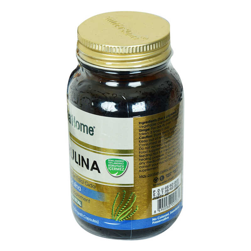 Lisinya214 Shiffa Home Spirulina Diyet Takviyesi 720 Mg x 60 Kapsül