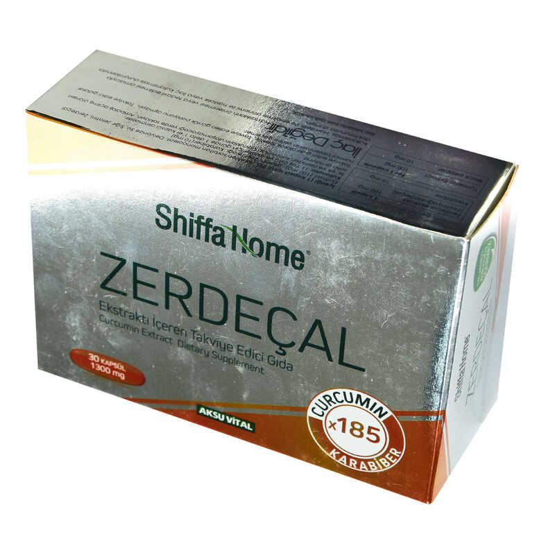 Lisinya214 Shiffa Home Zerdeçal Ekstraktı Yumuşak 1300 Mg x 30 Kapsül