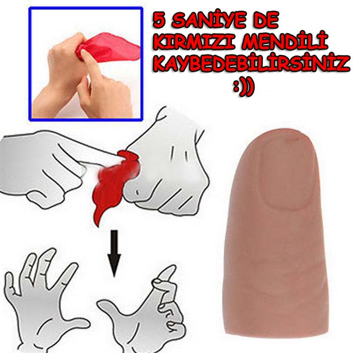 Sihirli Parmak Sihirli Mendil Kaybetme Oyunu (Lisinya)