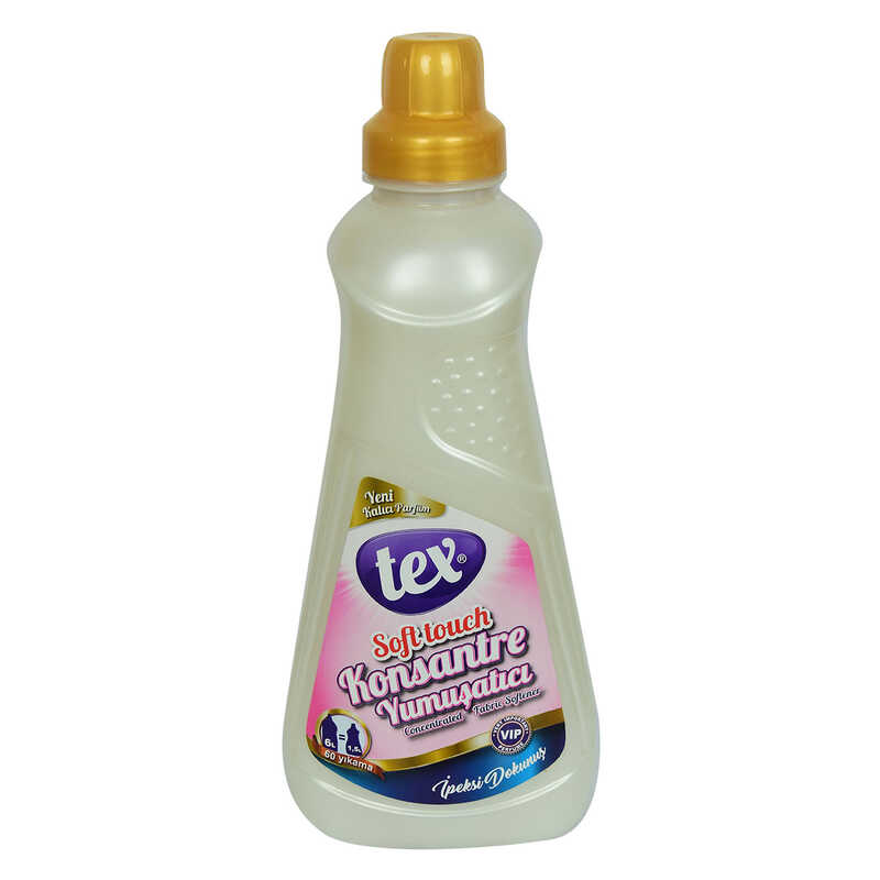 Soft Touch Konsantre Yumuşatıcı İpeksi Dokunuş Kalıcı Parfüm 60 Yıkama 1500 ML - Lisinya