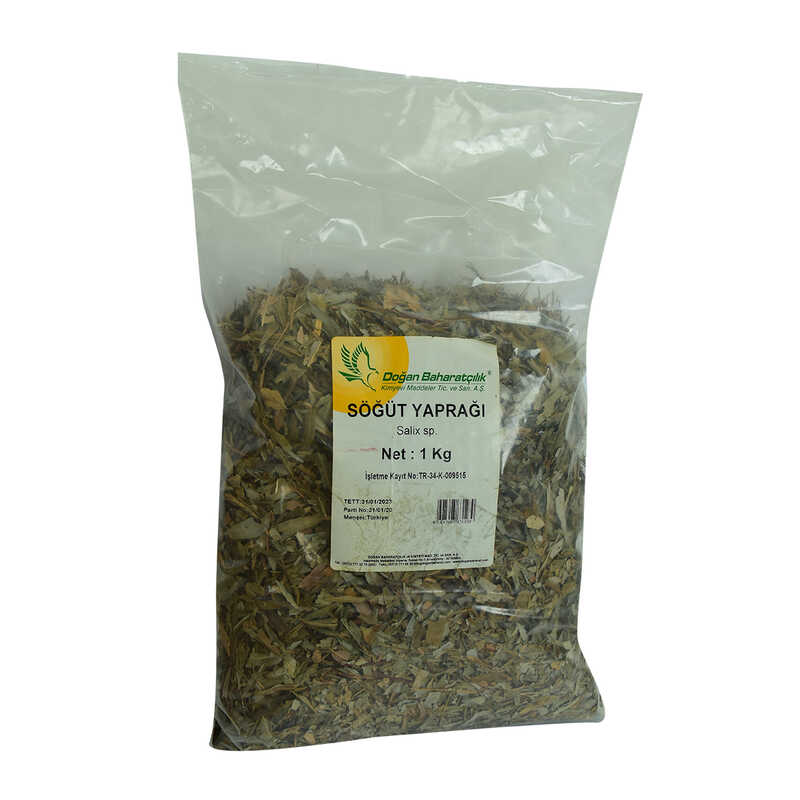 Lisinya214 Söğüt Yaprağı Doğal 1000 Gr Paket