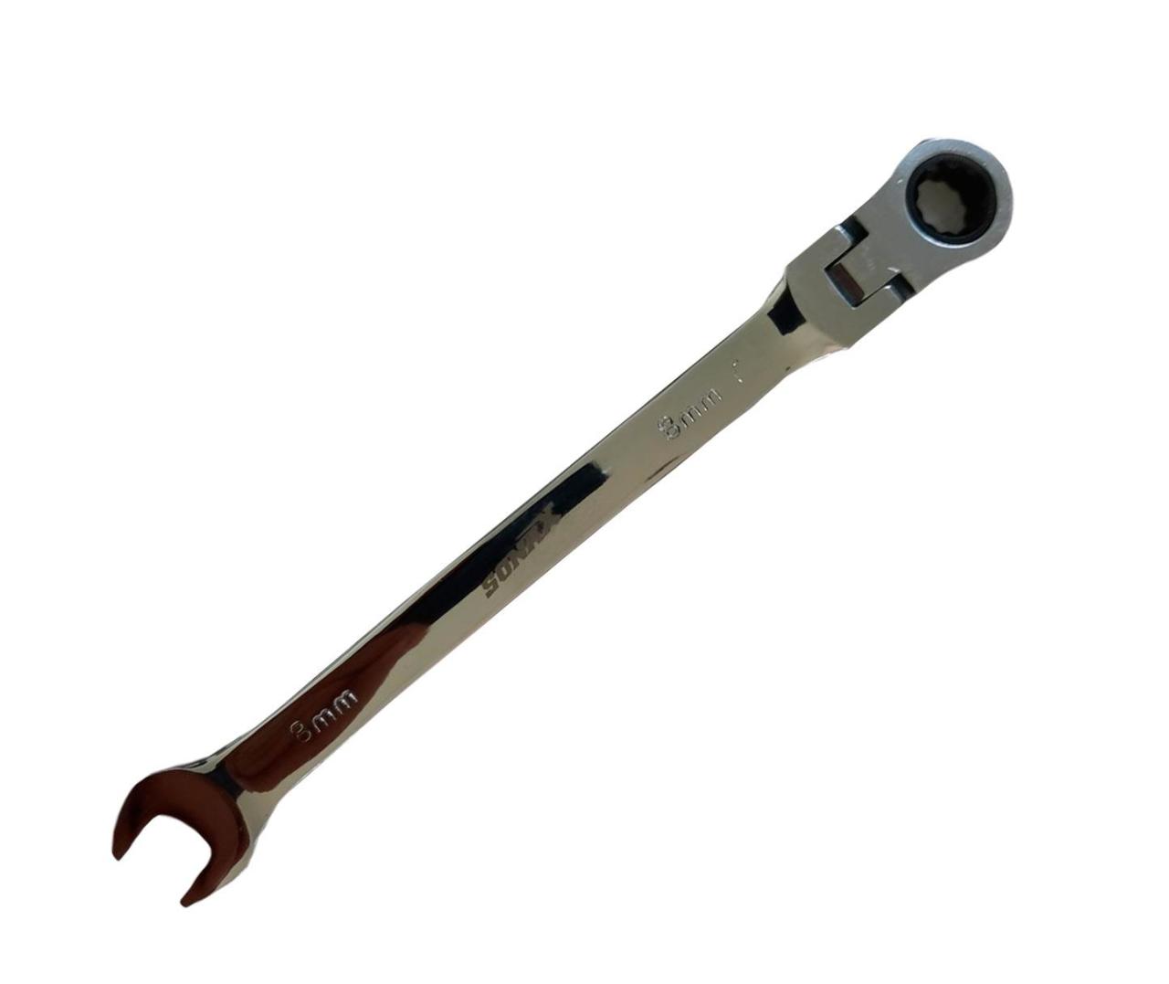 14 mm Mafsallı Cırcır Anahtar Lisinya202 Sonax 14 mm Mafsallı Cırcır Anahtar