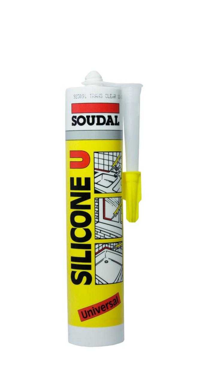 Soudal Silikon Şeffaf 280 gr Lisinya202 Soudal Silikon Şeffaf 280 gr