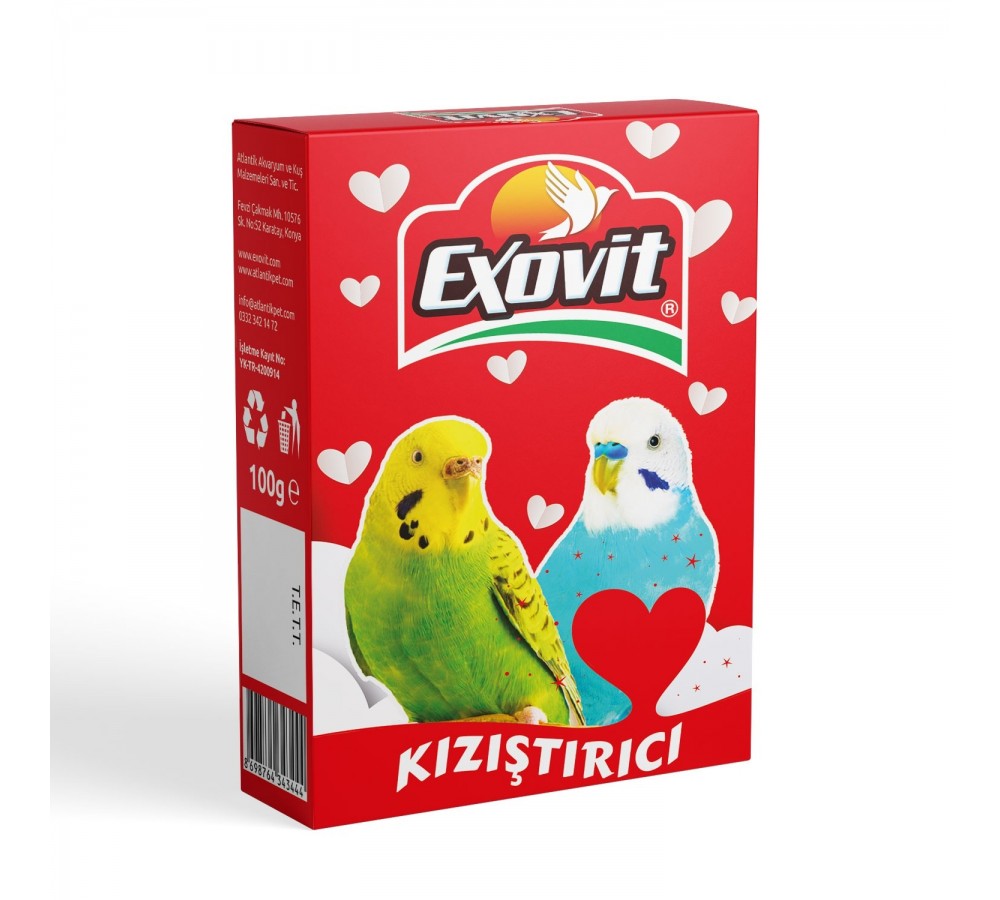 Lisinya205 Muhabbet Kuş Kızıştırıcı 100 gr