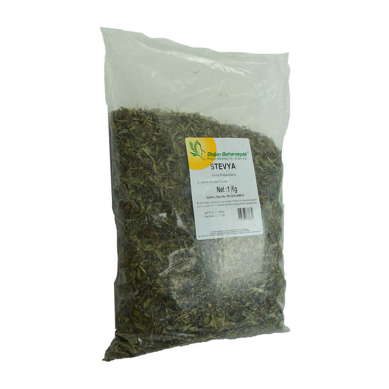 Lisinya214 Stevya Otu Yaprağı Doğal Stevia 1000 Gr Paket