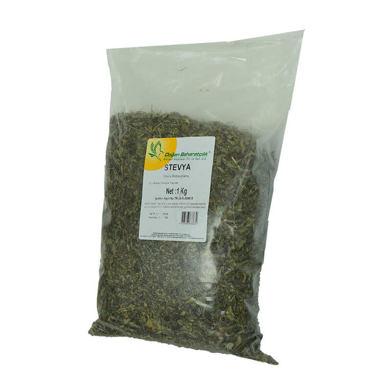 Lisinya214 Stevya Otu Yaprağı Doğal Stevia 1000 Gr Paket