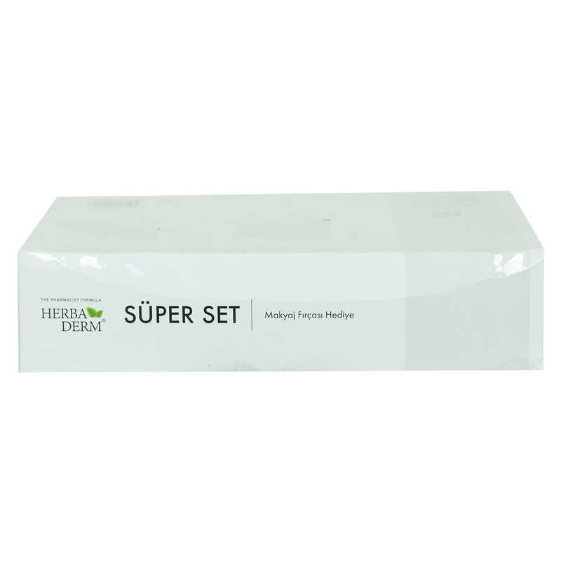 Lisinya214 Süper Set Superserum Aha-Peeling 30 ML + Saf Vitamin C 30 ML + Hediye Makyaj Fırçası